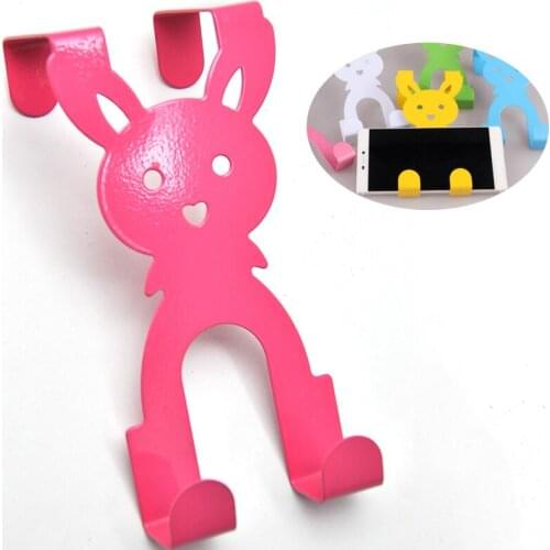 Over The Door Hooks, Sturdy Metal Single Over Door Hooks, Cute Door Hooks for Hanging, Towels, Clothes, Bathroom (1Pcs)