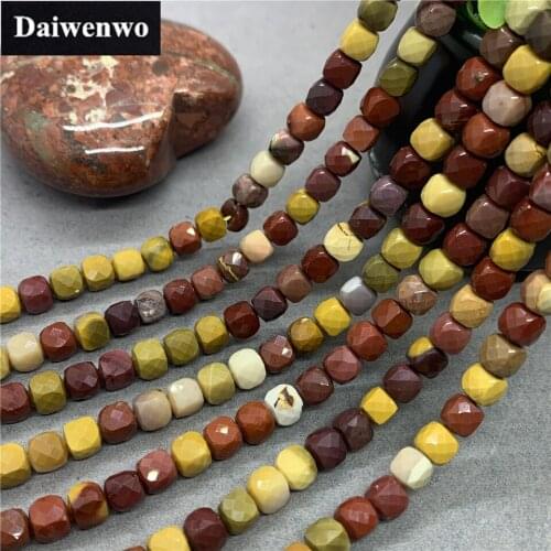New MOUKAITE 6mm Cut Faceted Spacer Cube Beads Flash DIY for Bracelet Necklace
