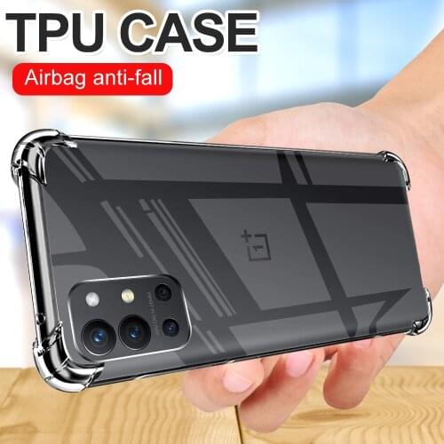 Clear Case For Oneplus Nord CE 5G 9 Pro 9R Cover For OnePlus 9 8 T 7 9R Nord N10 N100 9Pro Transparent Protective Silicone Cover