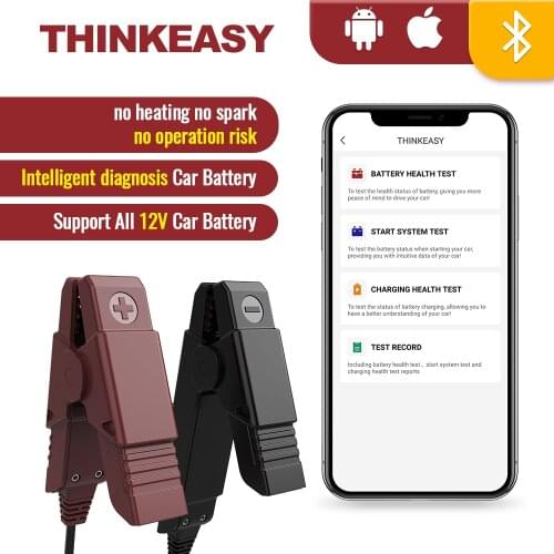THINKCAR ThinkEASY Car Battery Tester ThinkTool Pro Pros Pros+ Functional Modular Battery Test Car Accessories Diagnostic Tool