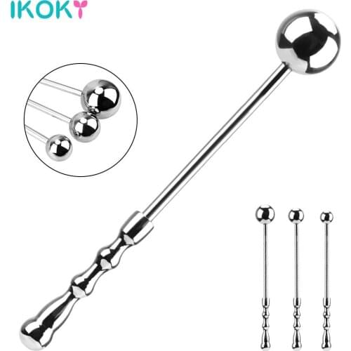 Adult Products S/M/L Anal Plug Anus Dilation Metal Butt Plug Anal Beads Sex Toys For Women Stainless Steel Prostate Stimulation