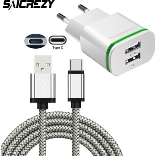 USB Charger For Samsung Galaxy A3/A5/A7 2017 Note 8 9 S8 S9 Type C Cable Short 0.2/1/2 Meter Long USB-C Mobile Cord