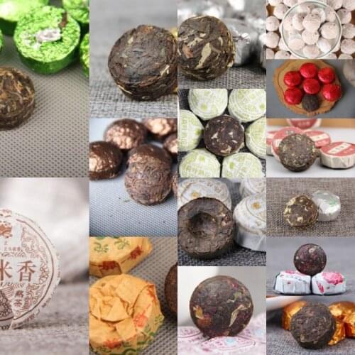 15 Different Flavors Slimming Tea Chinese Herbal Flower Puer Tea High Quality Gifts