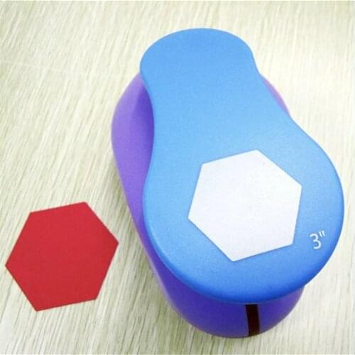3 inch craft punch hexago craft punchers scrapbook puncher paper punches scrapbooking punchers cortador de papel de scrapbook