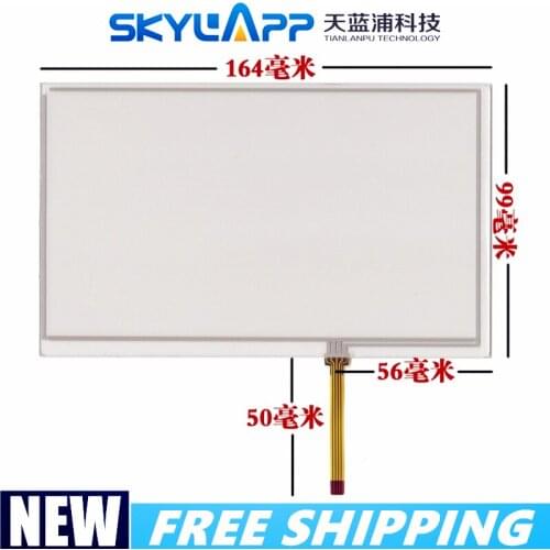 7''inch handwriting external touch screen for Innolux at070tn92 at070tn90 at070tn93 Touch Panel Glass 164mm*99mm Free shipping