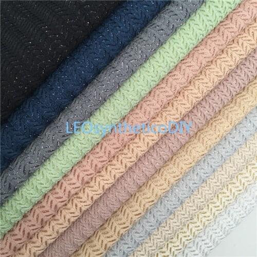 1PC 21X29CM Glitter Fabric, Mesh Glitter Fabric Sheets For Making Bows LEOsyntheticoDIY 8S55B