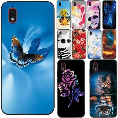 For Samsung Galaxy A01 Core Case 5.3" Fashion Phone Bag For Samsung A01 Core Soft TPU Back Cover For Samsung A01 Core Butterfly