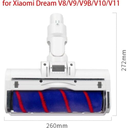 Electric Brush Head Roll Brush for Xiaomi Dream V8/V9/V9B/V10/V11 Vacuum Cleaner Parts