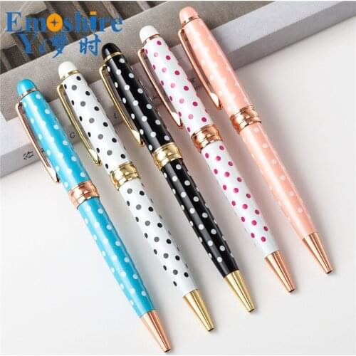 Classic Roller Ball Pen Custom Womens Fashion Ball Pen Business Office Lettering Custom Gift Ballpoint Pen Custom Logo P653