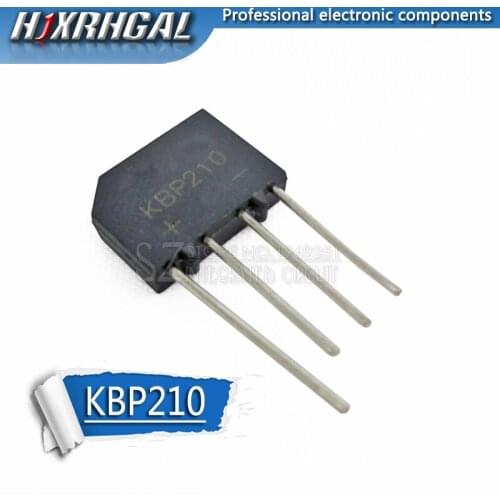 10PCS KBP210 2A 1000V BRIDGE RECTIFIER new and original IC Hot Products