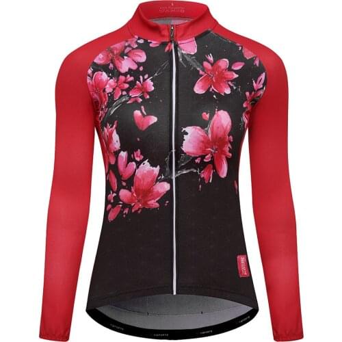 MTSPS Women Cycling Jersey Clothing Mtb Bicycle Clothes Female Ciclismo Long Sleeves Bike Cycling Clothes Riding Shirt