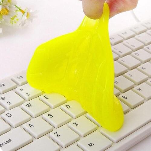 New Cleaning Soft Plastic Multi-function Car Air Conditioning Outlet Dusting Mud Paint Cleaner Home Computer Keyboard Clean Tool