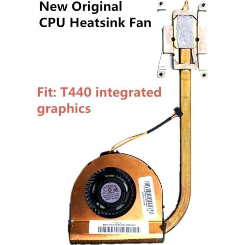 New Original CPU Cooling Fan For Lenovo ThinkPad T440 T440i integrated graphics Heatsink 04X3907 AT0SR002TB0