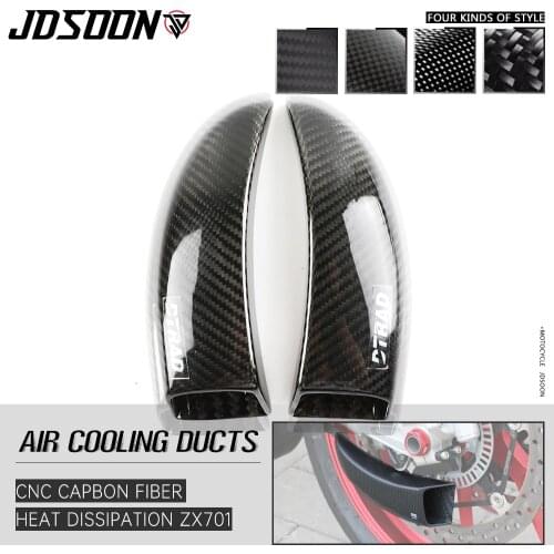 Carbon Fiber Air Cooling Ducts Brake Cooling Mounting kit System For Benelli Leoncino 500 BN 600,TNT600 502C