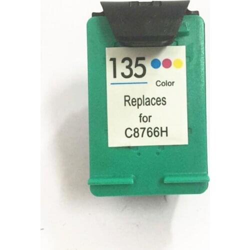 Vilaxh For HP135 Compatible Ink Cartridge Replacement For HP 135 for Deskjet 5940 5943 D4163 6983 Photosmart 2570 2573 printer