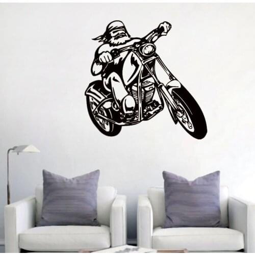 Sport Dirt Bike Motorcycle Wall Sticker Home Decor Boys Kids Children Room Decoration Nursery Wall Decals Wallpaper Poster