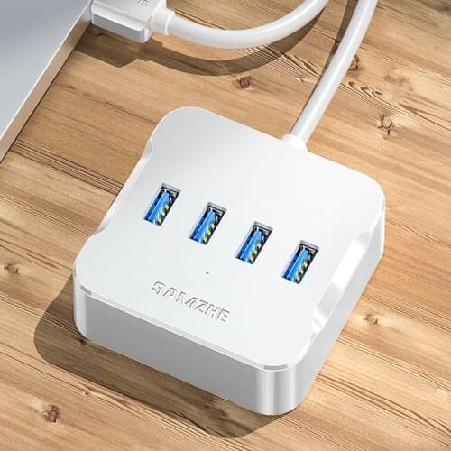 SAMZHE Super Speed USB HUB 3.0 Adapter 4 Ports Splitter High Speed for Notebook PC Computer Accessories 2