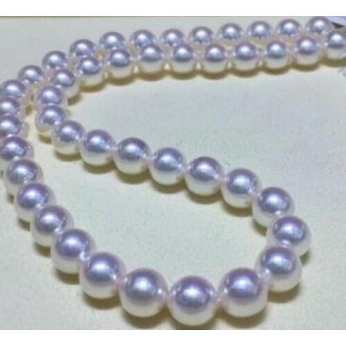 Jewelry Free Shipping noble jewelry gorgeous 11-13mm south sea round white pearl necklace 14k