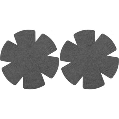 Pan Protector,Set of 5 Pan Protection Felt 38cm Pot Protection,Anti-Slip Stacking Protection for Pans,Bowls