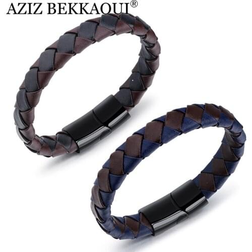 AZIZ BEKKAOUI Blue Bracelets