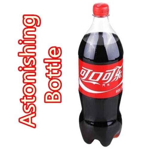 Free shipping Astonishing Bottle (Gimmick+online instruct) - Stage Magic Trick,illusion,Joao Miranda,creative,party trick,funny