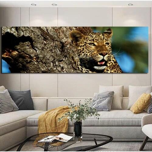 Large DIY Diamond Painting Wild Animals Tiger On The BigTree diamond Embroidery 5d mosaic Diamond needlework cross stitch