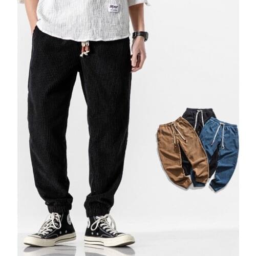 New Mens Streetwear Harem Pants Casual Jogging Trousers Man Clothing Fashion Sweatpants Male Loose Big Size 2021 New Pants 5XL