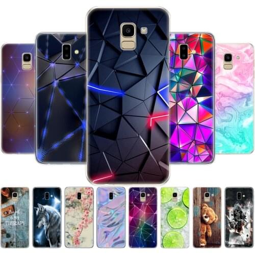 For Samsung J6 2018 Case EU J600 J600F SM-J600F Soft TPU Cover For Samsung Galaxy J6Plus 2018 J6+ J 6 Plus J610 J610F silicon