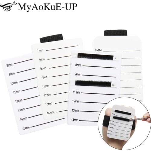 Eyelashes Holder Palette For eyelash Extensions Pallet & Bandage Lash Glue Pad Eyelash Stand Holder Extension Makeup Tools