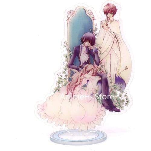 CODE GEASS Action Figure Cosplay Anime Toys C.C. Kallen Stadtfeld Kururugi Suzaku Acrylic Figures Stand Model Dolls 15cm