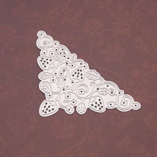 Lace Flowers Cut Die Metal Cutting Dies Mold invitation Scrapbook Embossing Paper Craft Stencils Dies N123 Strawberry