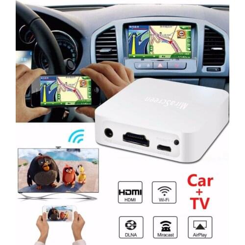 MiraScreen X7 Car Multimedia Display Device Dongle WiFi 1080P Mirror Box Airplay Cables Adapters Sockets Car Electronics