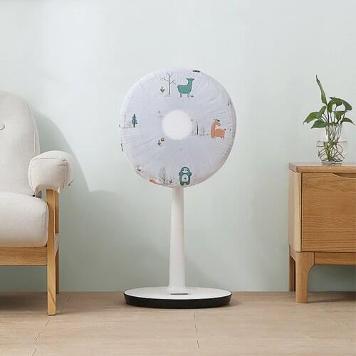 Cartoon Fan Guard Safety Fan Cover Filters Kid Finger Protector Summer Washable Finger Safety Fan Cover