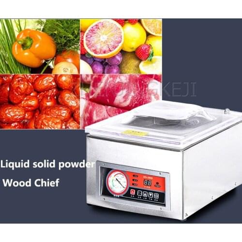 Desktop Vacuum Packaging Machine Equipment Wet And Dry Food Meat Aquatic Products Vegetables Tea Clothing Moisture Seal Tools