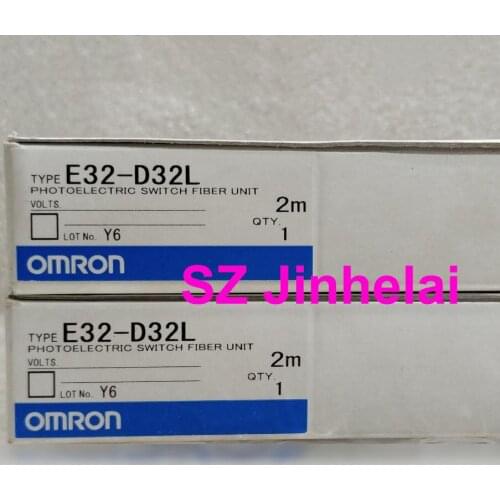 OMRON E32-D32L Authentic original PHOTOELECTRIC SWITCH FIBER UNIT 2M