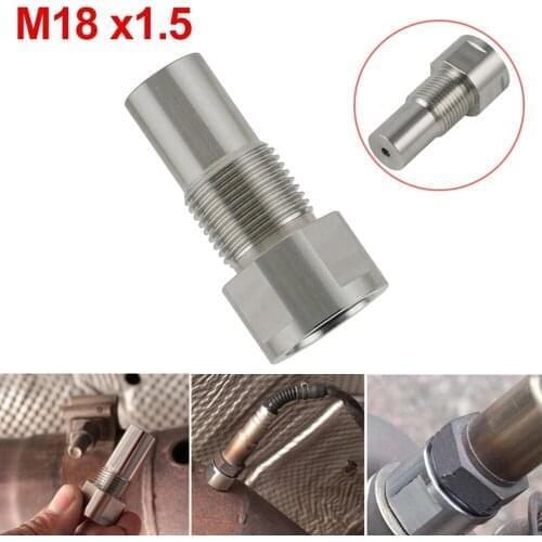 Dropshipping M18 x1.5 O2 Oxygen Sensor Extender Restrictor Spacer Adapter Engine Light Fix