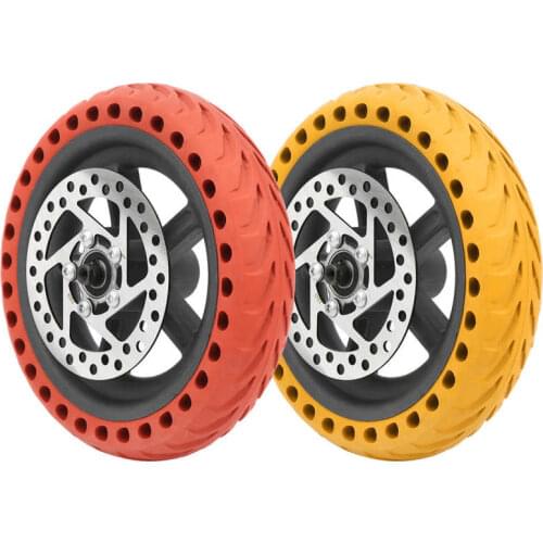 8.5 inch Scooter Rear Wheel Tire+120MM Disc Brake Explosion-proof Shock Absorbing Electric Scooter Tyre for Xiaomi PRO