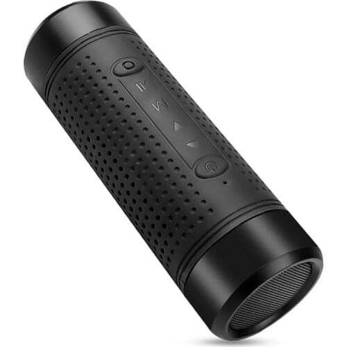 Portable Jakcom OS2 Outdoor Bluetooth Speaker Waterproof 5200mAh Power Bank Bicycle Subwoofer Bass LED Light+Bike Mount