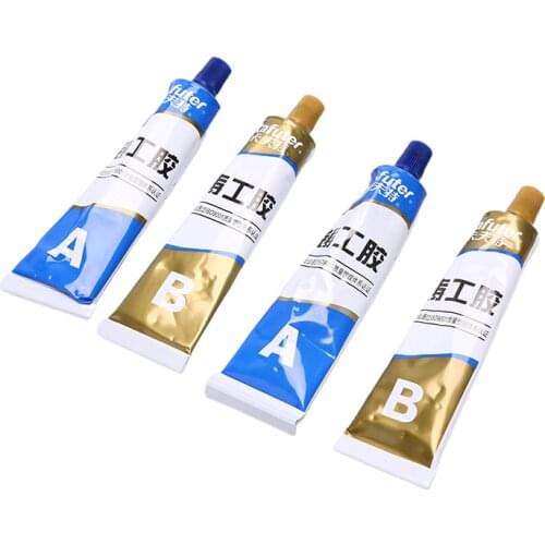 1PCS 65/100g Kafuter A+B Metal Repairing Adhesive Super Glue Iron