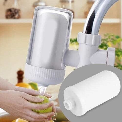 1 Pcs Reusable Faucet Mount Filter Cartridge Washable Tap Water Purifier Cartridge Water Filter Cartridges