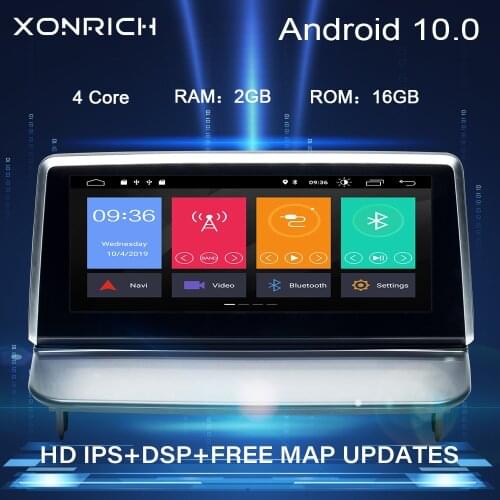 IPS DSP Android 10.0 Car Multimedia Player Auto Radio GPS Navigation For VOLVO S40 C40 C30 C70 2006-2012 Stereo RDS Audio 2GB