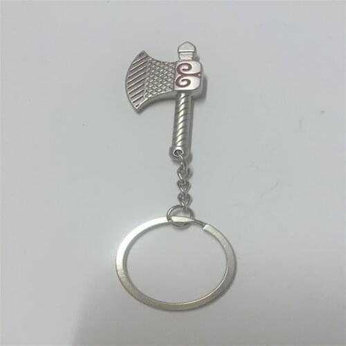 Car styling Metal Simulation Axe Key Ring Creative Mini Tool Keychains Key Chain Holder For Renault Seat VW Honda Toyota Ford