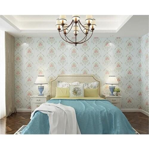 Beibehang Classic fashion personality decoration room bedroom kitchen small floral wallpaper papel de parede 3d papier peint