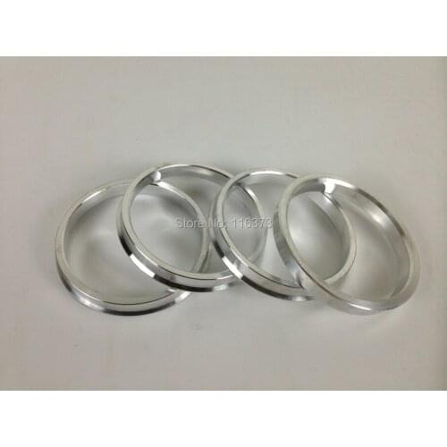 4PCS 71.12 to 63.4 Hub Centric Rings OD=66.1mm/67.1mm/69.85mm/70.4mm/71.12mm/72.62mm/73mm ID= 63.4 mm Aluminium Wheel hub ring