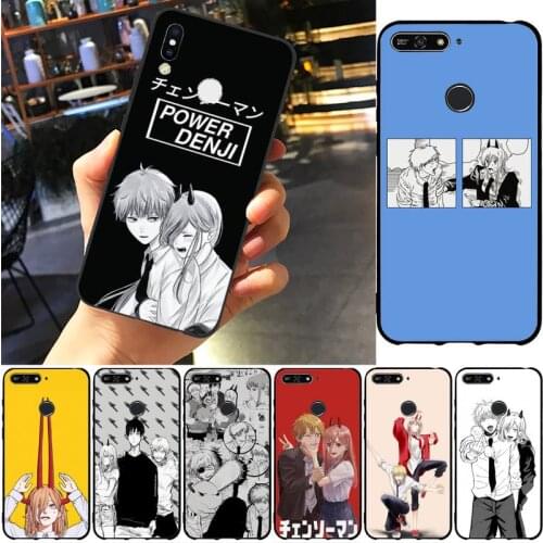 Power Denji Phone Case For Huawei Honor 8 X 9 10 20 V 30 Pro 10 20 Lite 7A 9lite Fundas Case