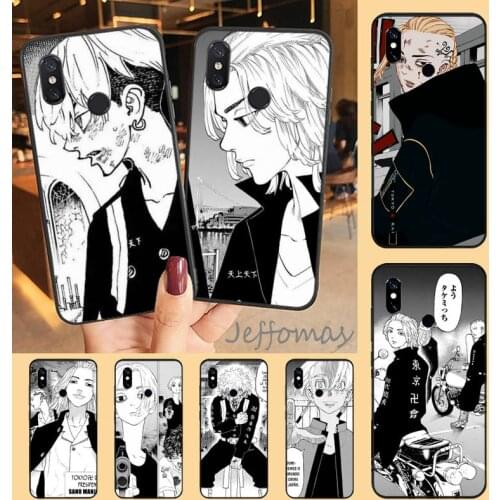 Tokyo Revengers japanese anime manga Phone Case For Xiaomi Redmi note 7 8 9 t max3 s 10 pro lite coque shell cover funda