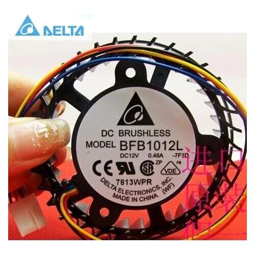 For delta BFB1012L graphics card fan pitch 35*39*45mm 12V 0.48A For Zotac 7.5CM