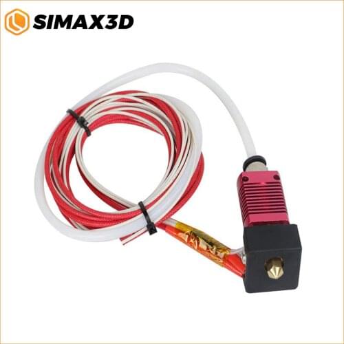 SIMAX3D 3D Printer J-head Hotend 1.75mm 3D V6 Bowden Filament Wade Extruder 0.4mm Nozzle for Ender 3/CR-10/CR-10S 3D Printer Kit