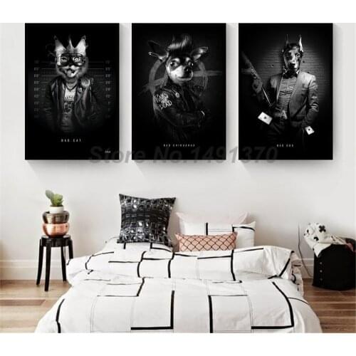 Sylvain Binet Painting Bad Eagle Posters Monkey And Prints Decorative Wall Art Canvas Pictures For Living Room Home Decoration