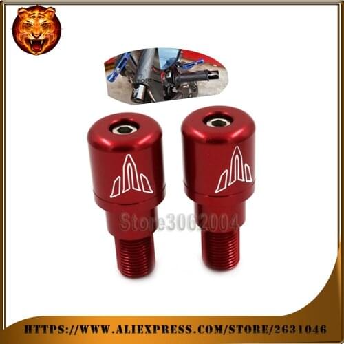 Motorcycle Hand End Grip Ends Bar Handlebar Caps Plugs Grips FOR YAMAHA MT-09 MT09 FZ-09 FZ09 2014 2015 2016 LOGO Free Shipping